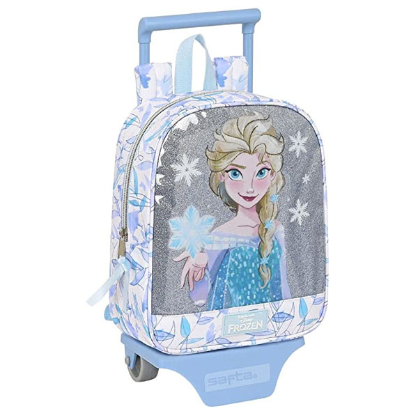 Safta Mochila con Carro Frozen II Memories 22X28X10Cm, Multicolor, Estándar (612273280)