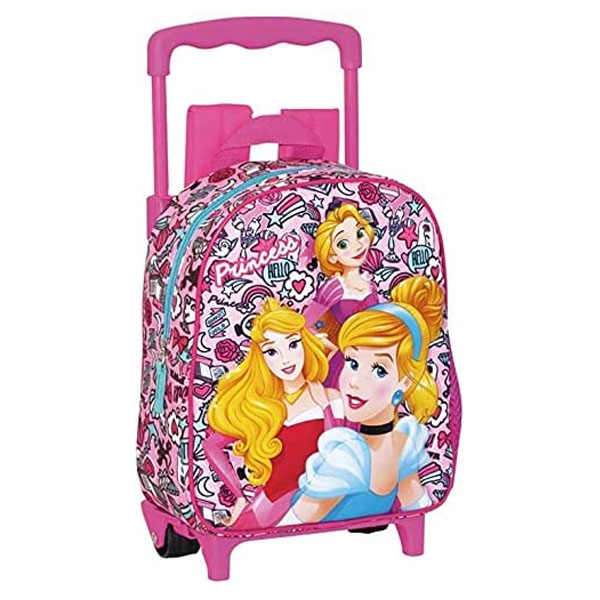 PERONA BAGS Mochila con ruedas de Princesas 'Art'